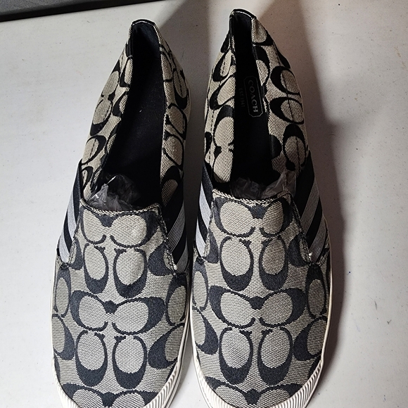 Coach Black and White Athletic Shoes - Picture 2 of 6